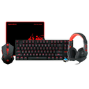 KIT 4 EN 1 REDRAGON K552-BB MOUSE + TECLADO+ HEADSET + MOUSEPAD