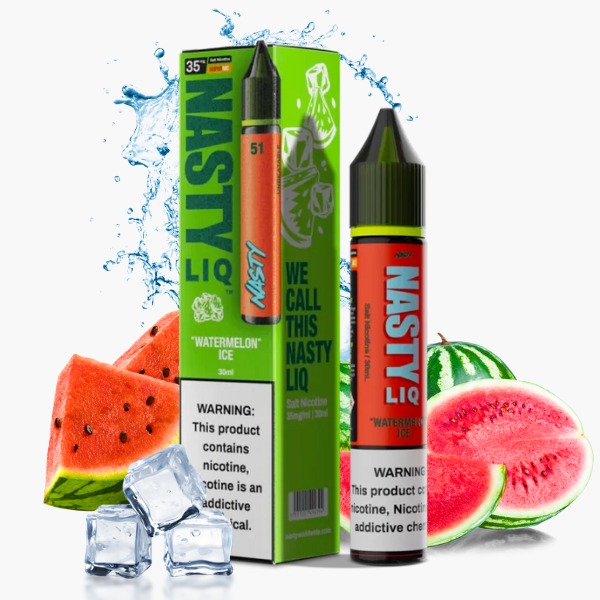 SALT NASTY NEW 30ML 35MG WATERMELON ICE