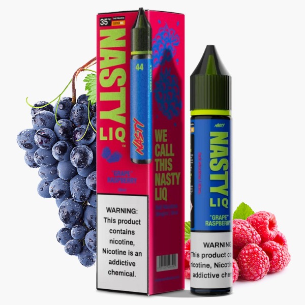 SALT NASTY NEW 30ML 35MG GRAPE RASPBERRY