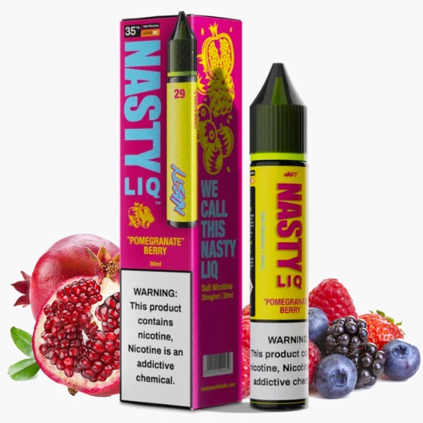 SALT NASTY NEW 30ML 35MG POMEGRANATE BERRY
