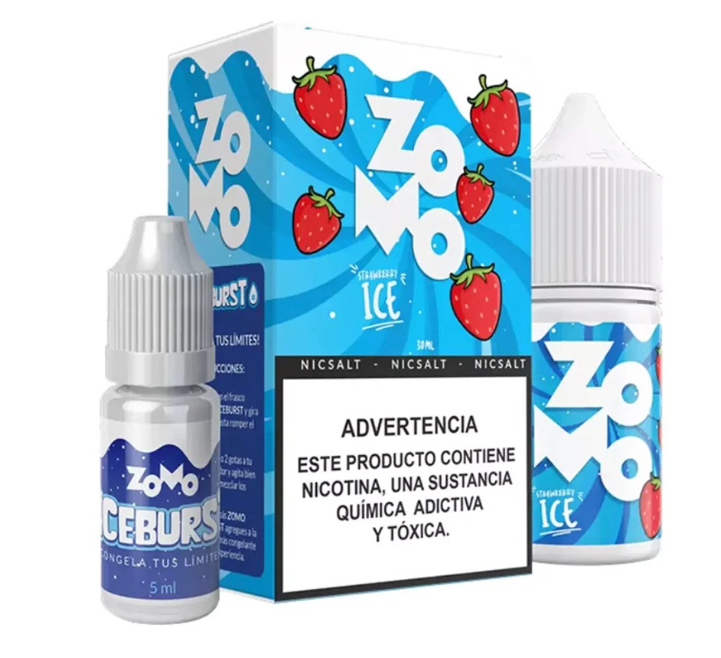 SALT ZOMO 30ML 50MG STRAWBERRY ICE