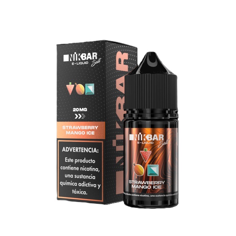 SALT NIKBAR 30ML 35MG STRAWBERRY MANGO ICE