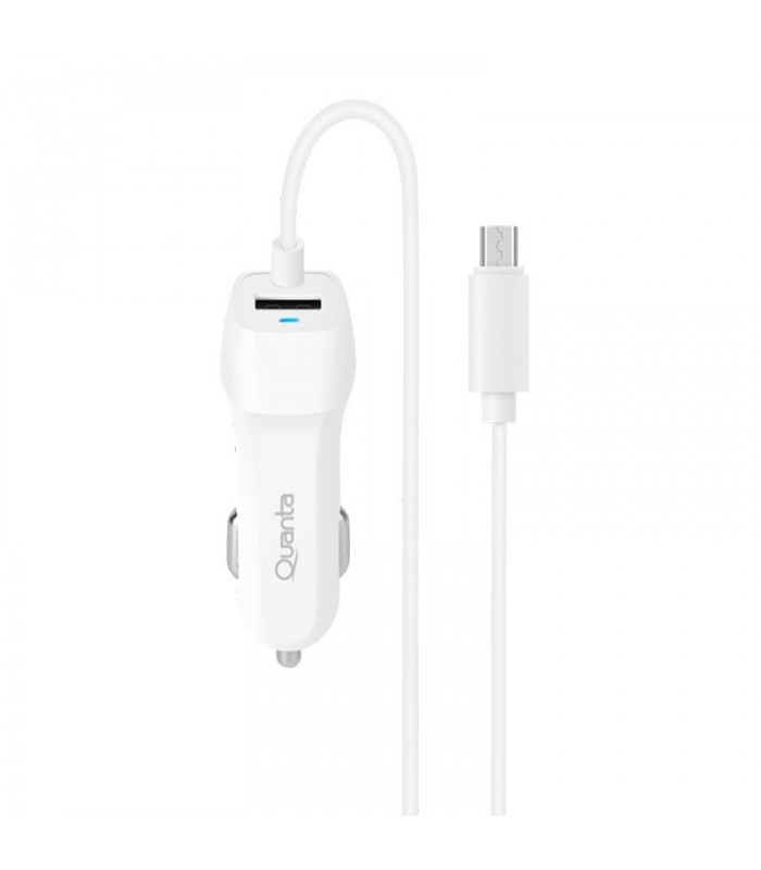 CARGADOR PARA AUTO LUO LU-8204 2 USB-A + CABLE MICRO USB