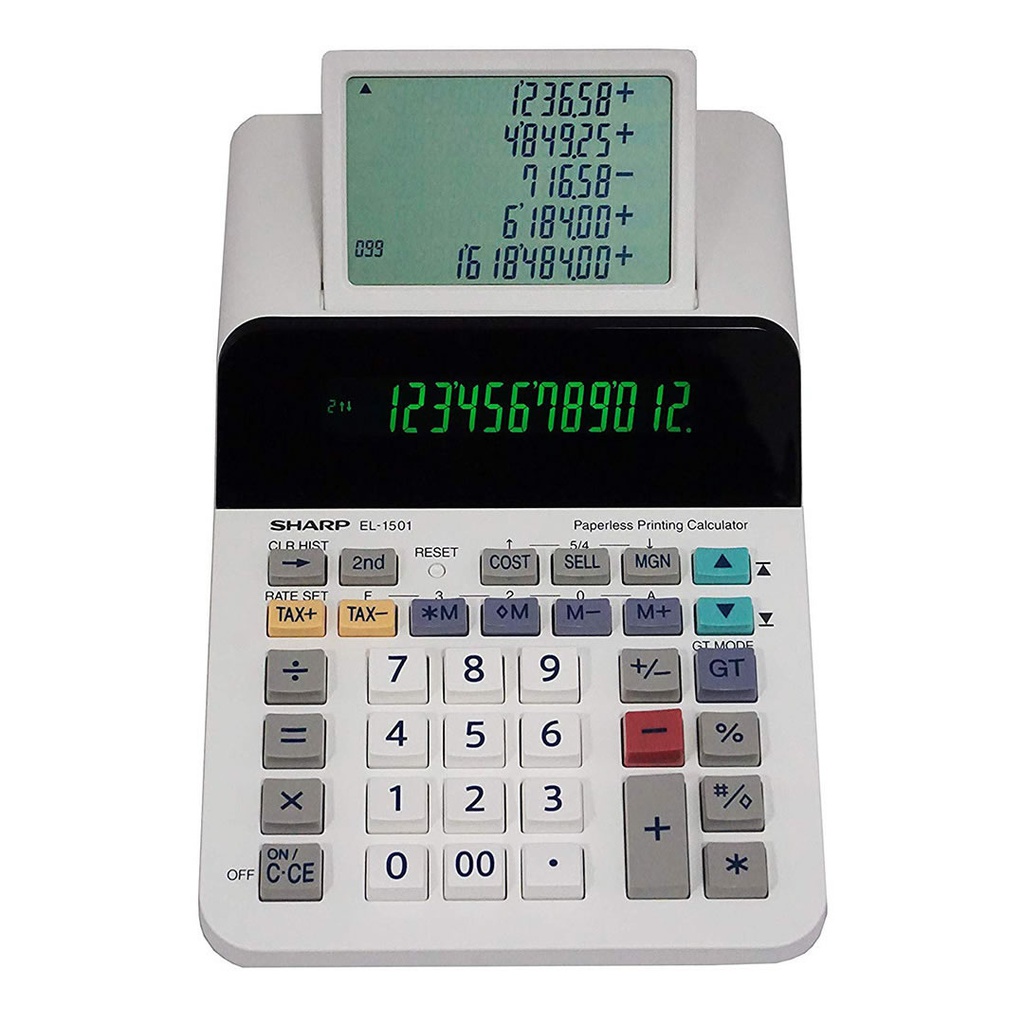 CALCULADORA SHARP EL-1901 12 DIGITOS