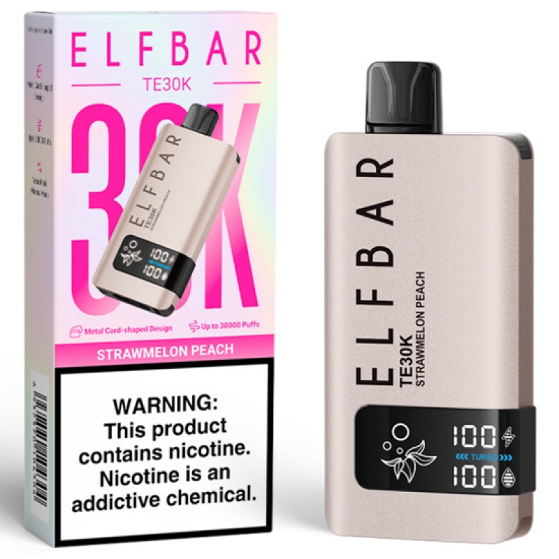ELFBAR TE 30K STRAWMELON PEACH ICE