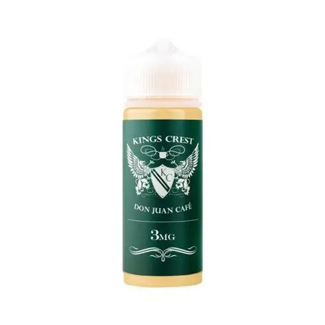 ESENCIA KINGS CREST 120ML 3MG DON JUAN CAFE