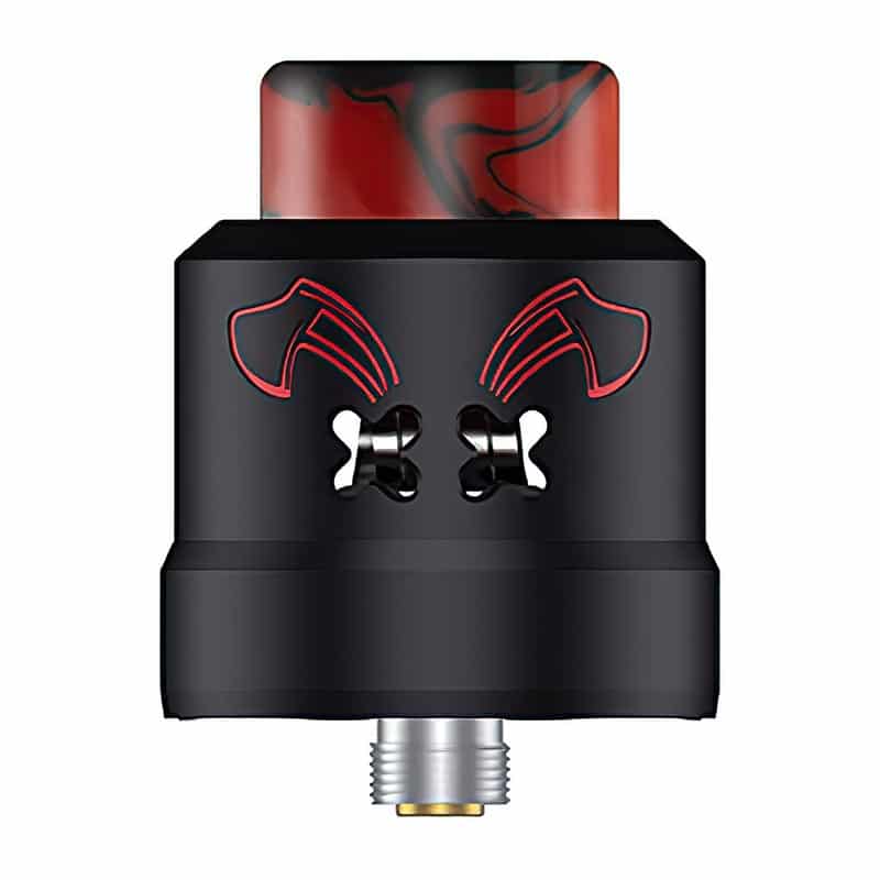 HELL VAPE DEAD RABBIT MAX RDA BLACK RED