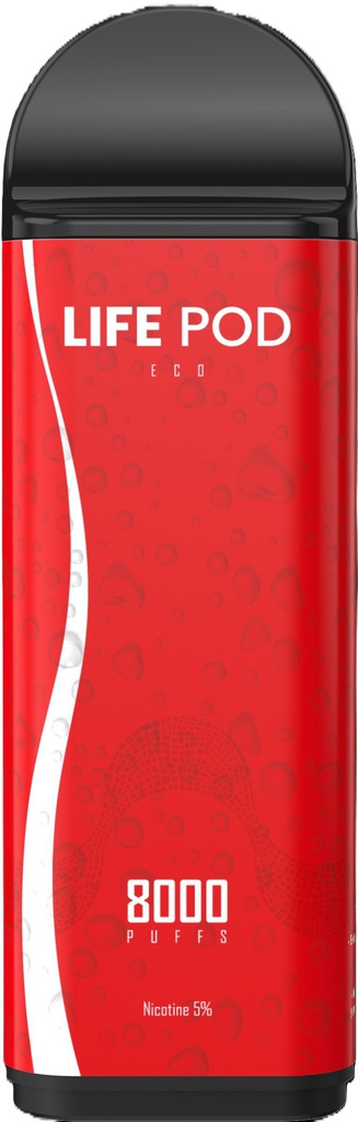 LIFE POD REFIL 8000 COKE