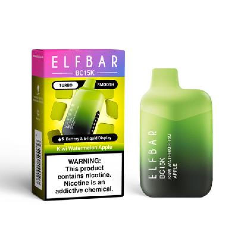 ELFBAR BC 15K KIWI WATERMELON APPLE