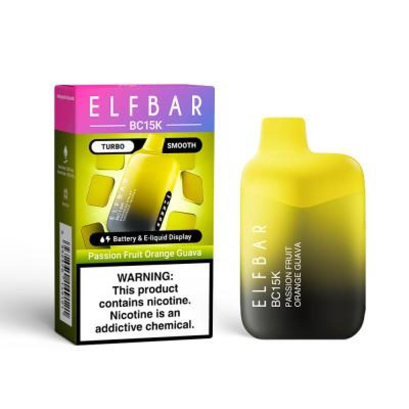 ELFBAR BC 15K PASSION FRUIT GRANGE GUAVA