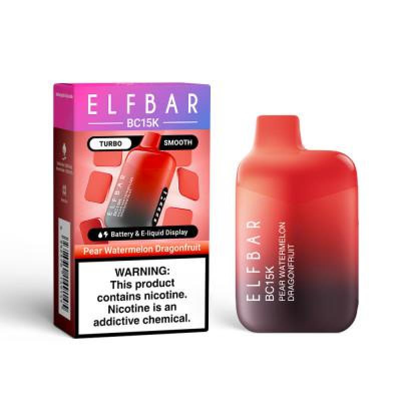 ELFBAR BC 15K PEAR WATERMELON DRAGON FRU