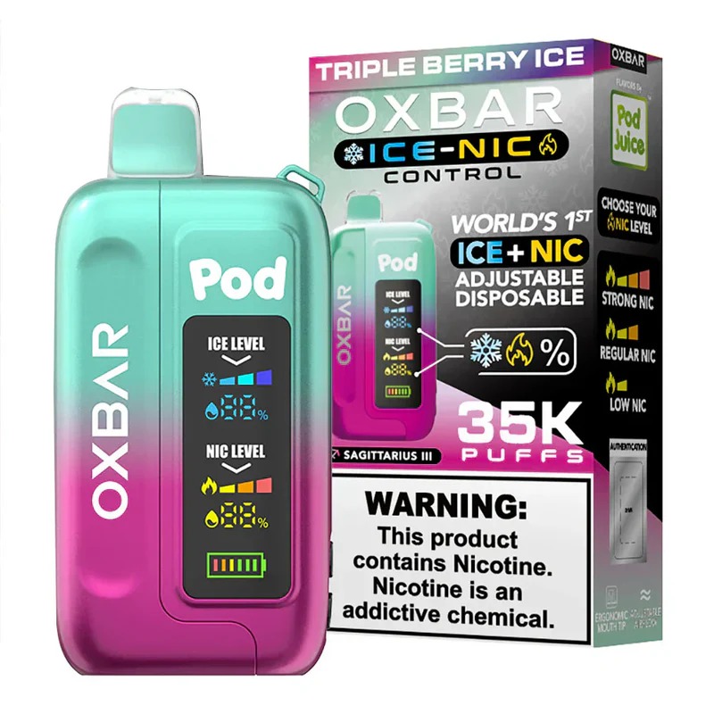 OXBAR 35K ICE+NIC TRIPLE BERRY ICE