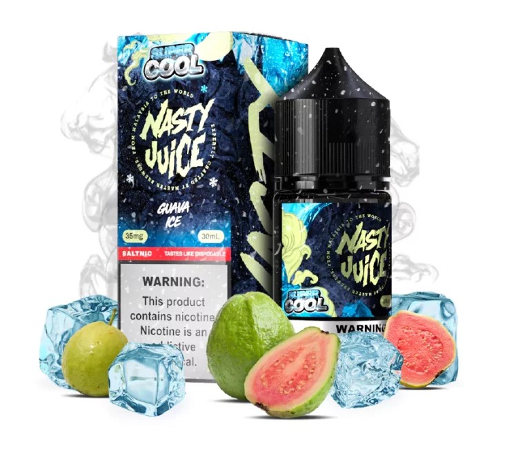 SALT NASTY 30ML 35MG SUPER COOL GUAVA ICE