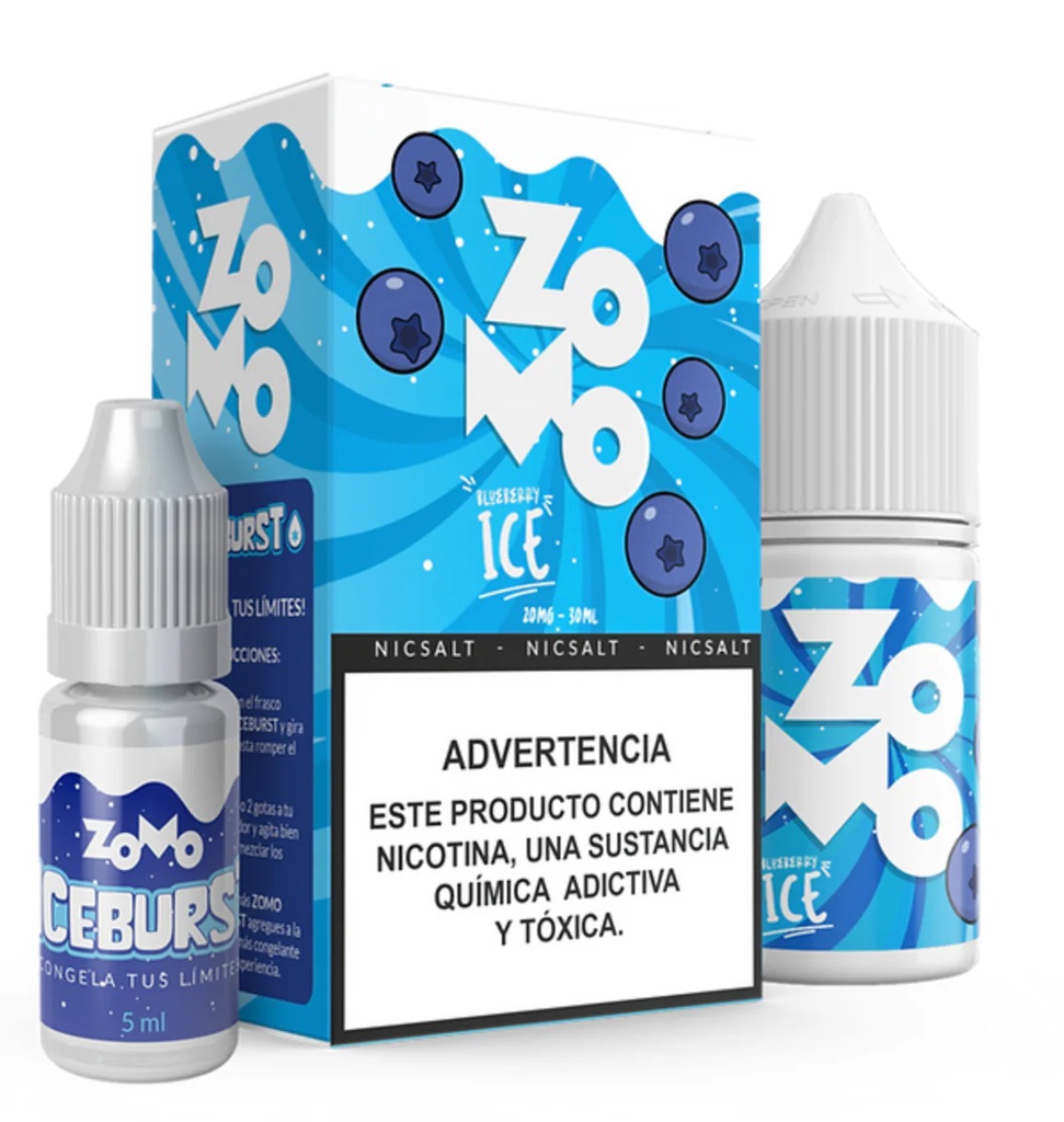 SALT ZOMO 30ML 50MG BLUEBERRY ICE