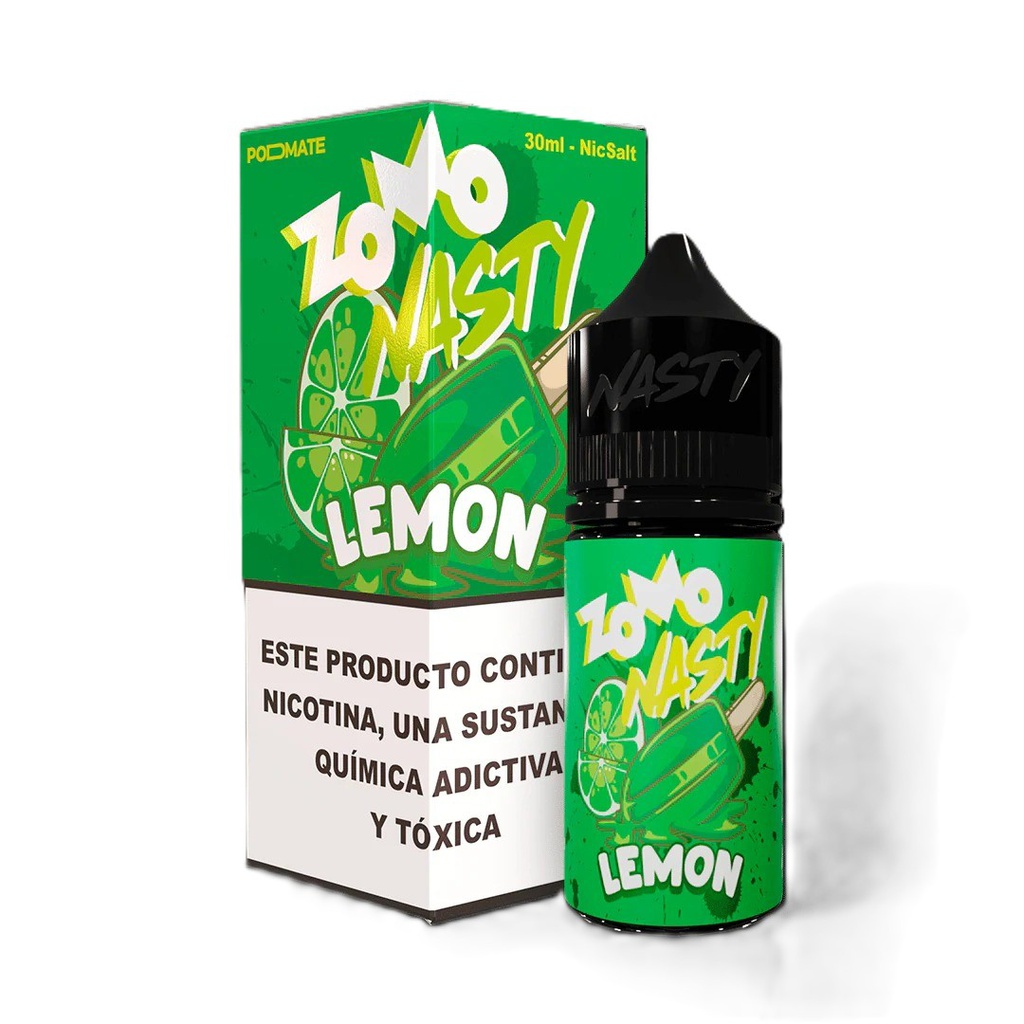 SALT ZOMO-NASTY 30ML 35MG LEMON