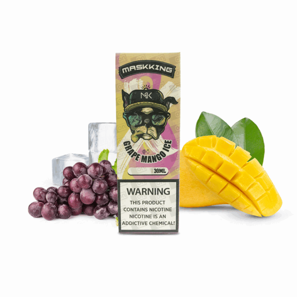 SALT MASKKING 30ML 35MG GRAPE MANGO ICE