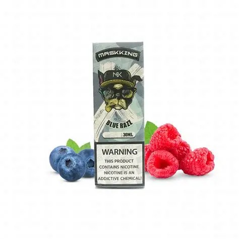 SALT MASKKING 30ML 50MG BLUE RAZZ