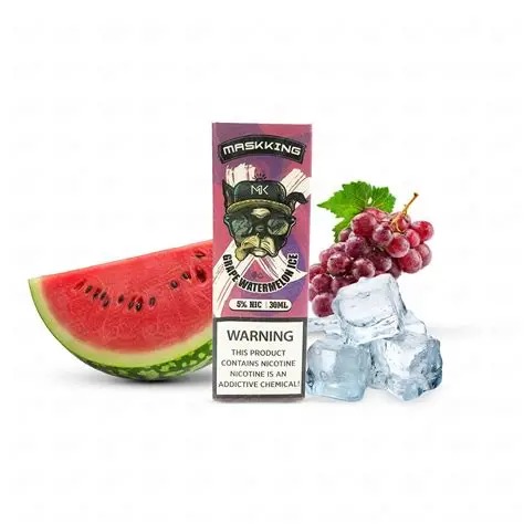 SALT MASKKING 30ML 50MG GRAPE WATERMELON ICE