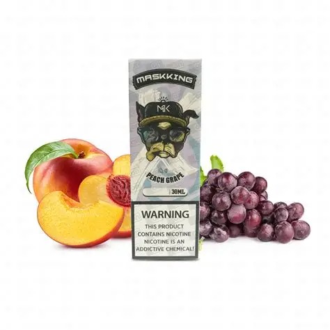 SALT MASKKING 30ML 35MG PEACH GRAPE