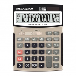 CALCULADORA MEGA STAR DS2783 12 DIGITOS