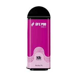 LIFE POD REFIL 10000 CHERRY BUBBLEGUM
