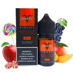SALT IGNITE 30ML 35MG MANGO GRAPE APPLE POPS